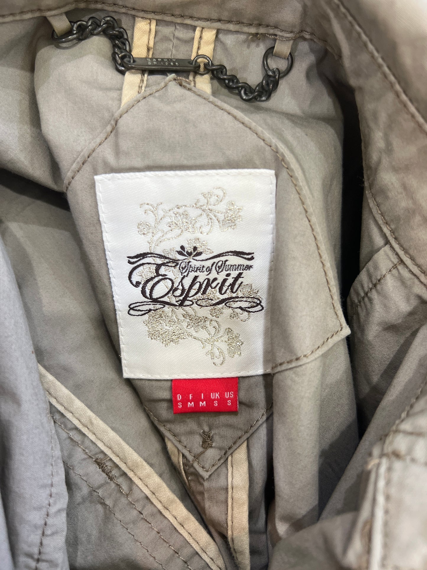 vintage edit twenty | medium dark grey trench style jacket