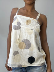 BEST PICKS | extra small white tommy hilfiger patterned cami top