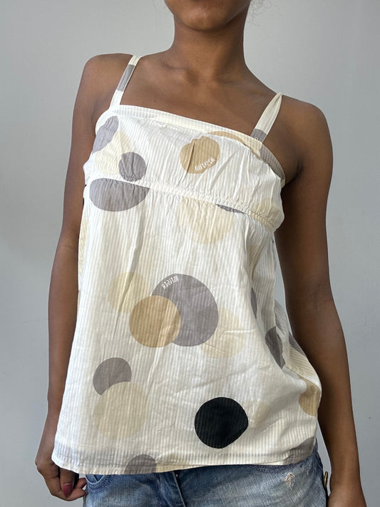 BEST PICKS | extra small white tommy hilfiger patterned cami top