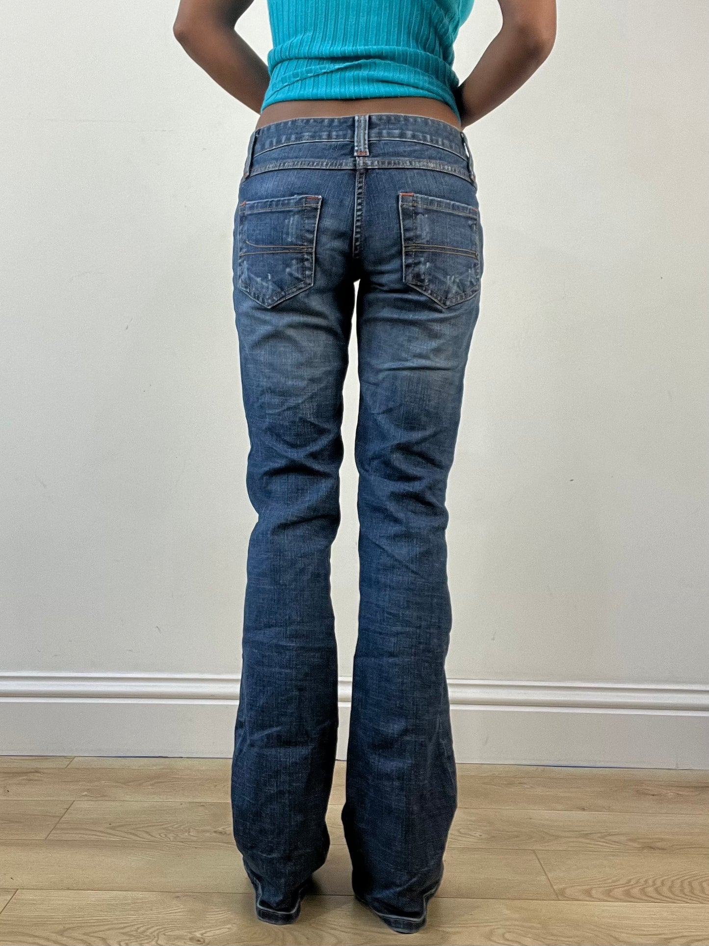 winter edit | small blue pimkie denim jeans