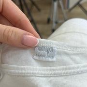 COACHELLA DROP | small white baby tee