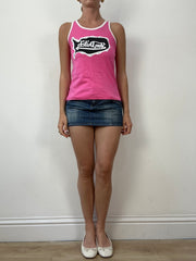 💻‼️ super cute pink von dutch vest graphic