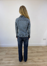 small denim blue jacket