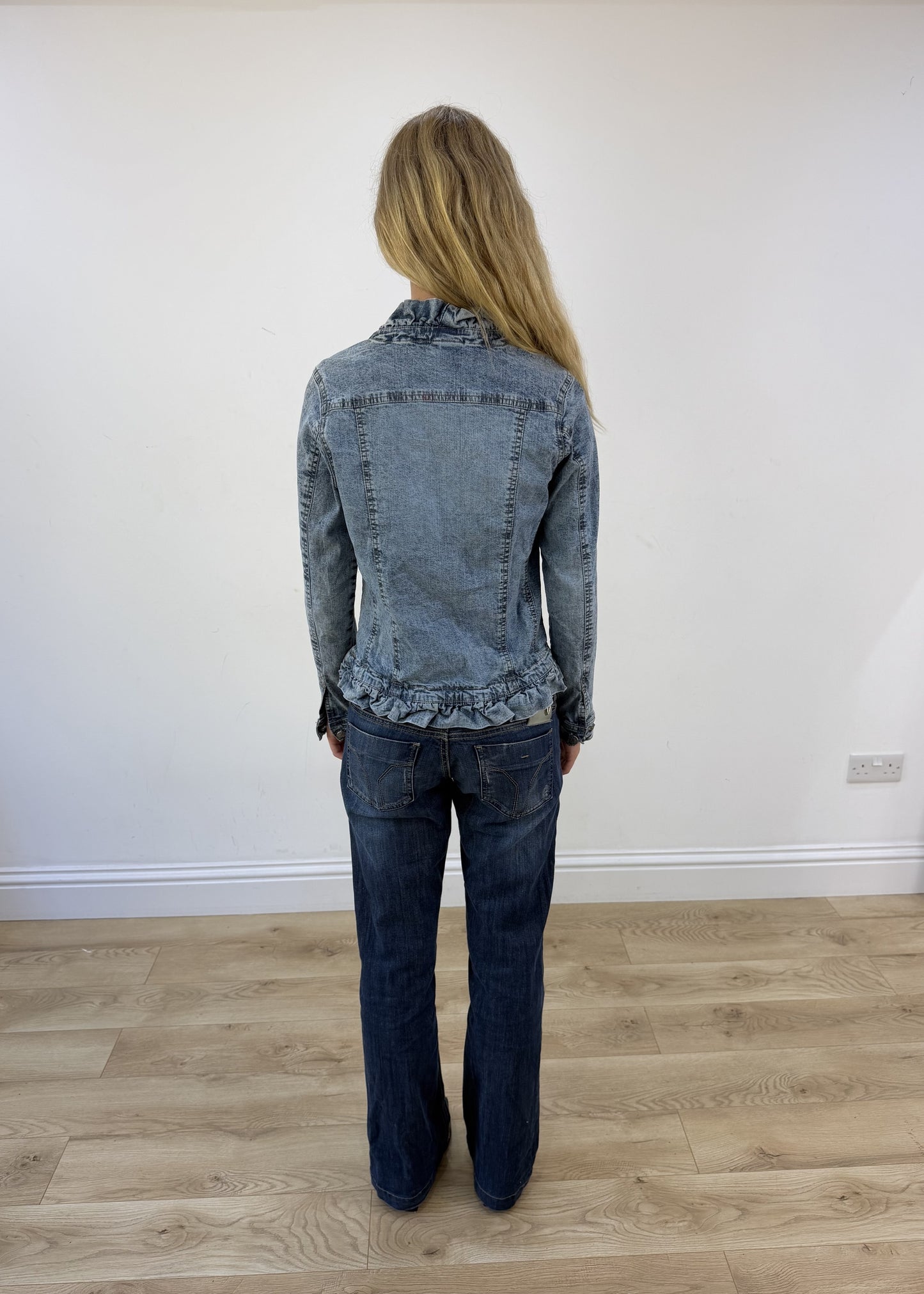 small denim blue jacket