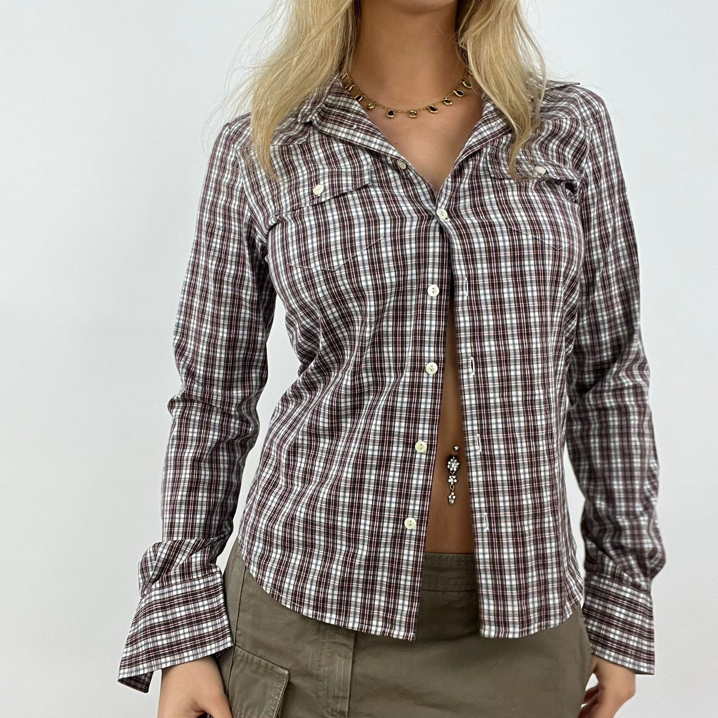 12 DAYS OF XMAS DROP | small brown checked shirt