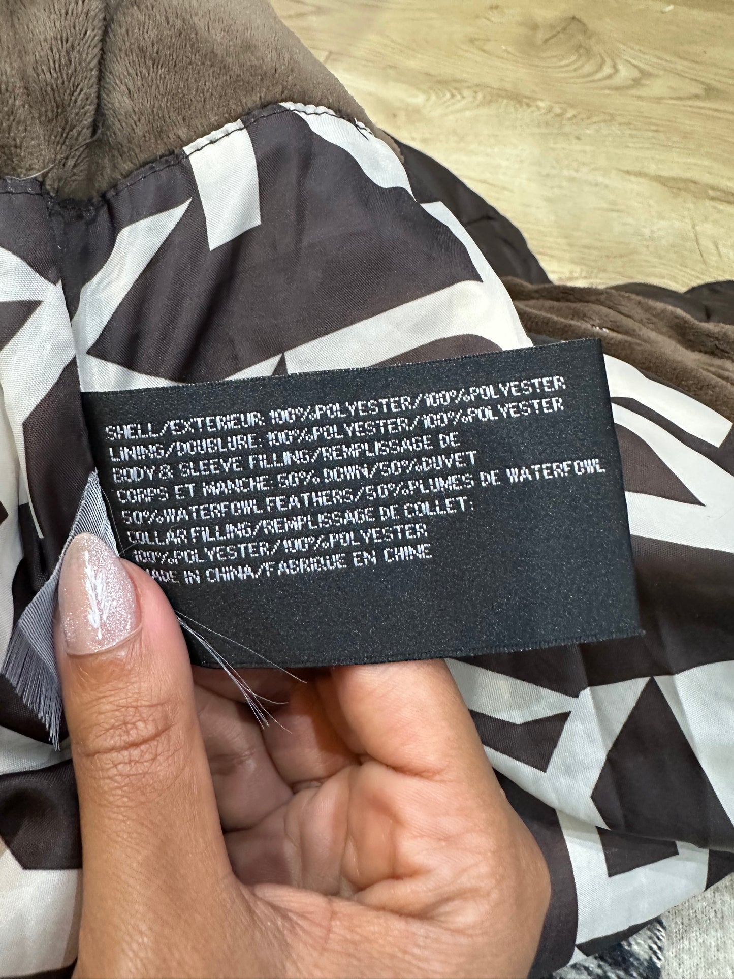 vintage edit thirty-three | small brown dkny puffer trench coat