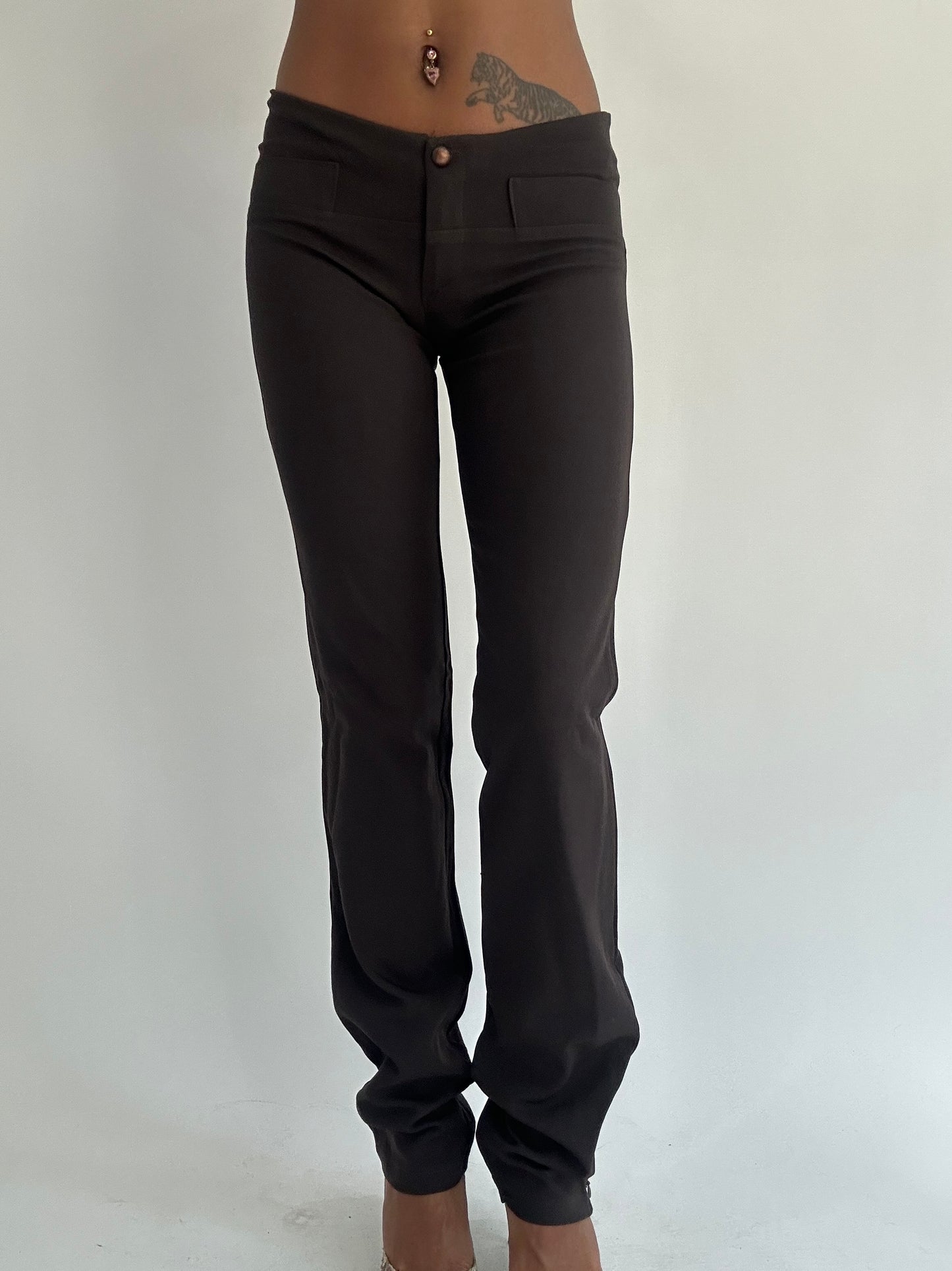 ‼️ | plain black trousers