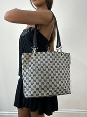 BEST PICKS | grey letter monogram shoulder bag
