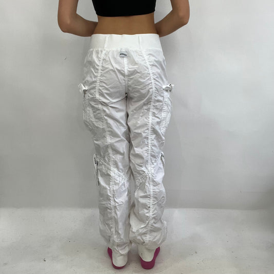 CARRIE BRADSHAW DROP | Pequeno branco apenas dança cargas trousers