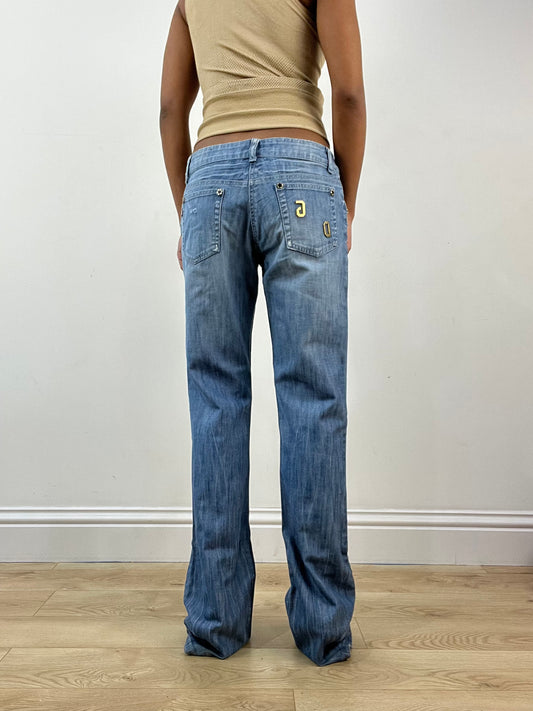 🪡BEST PICKS | small blue denim straight leg jeans