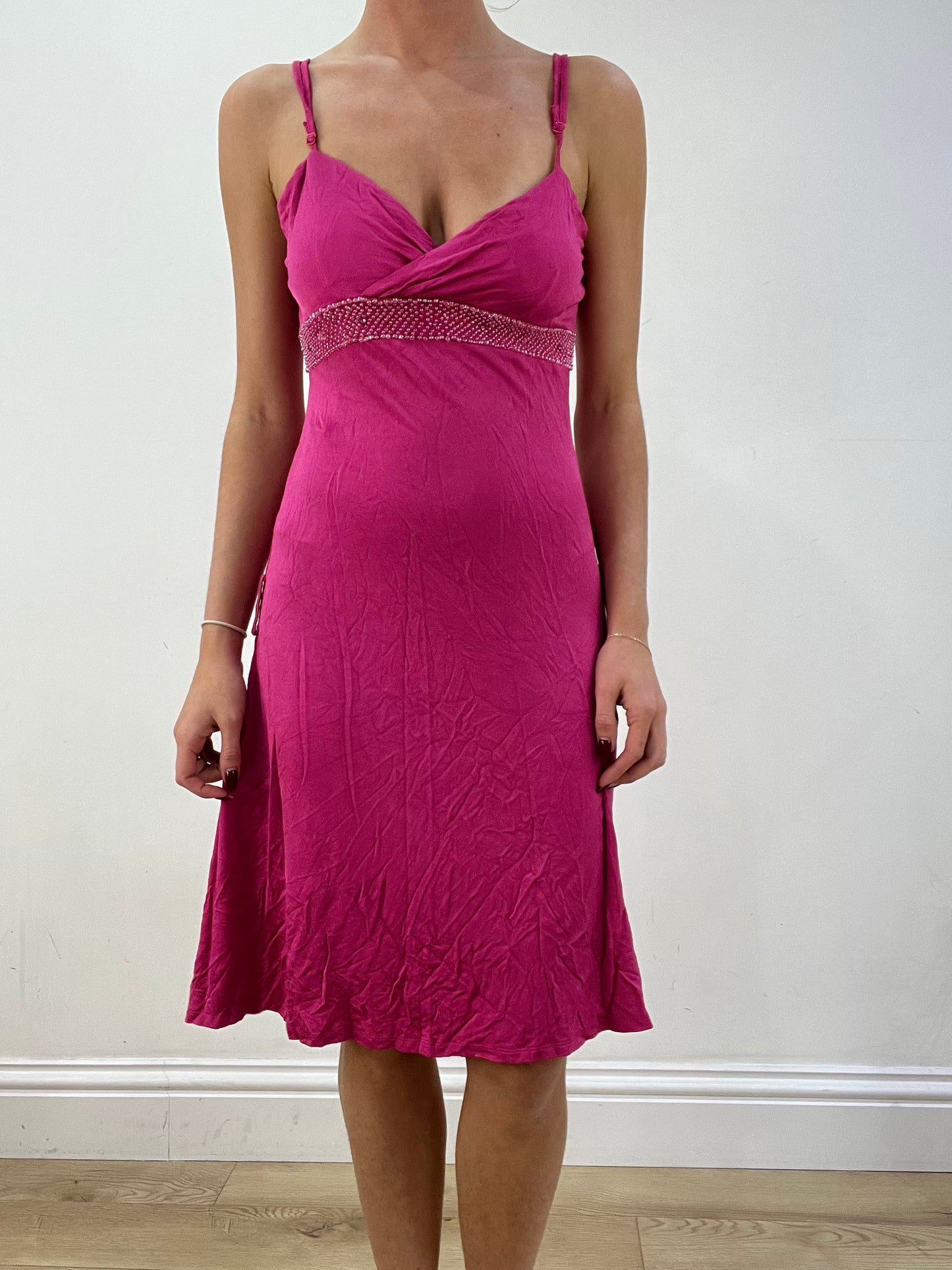 BEST PICKS | small pink morgan de toi midi dress
