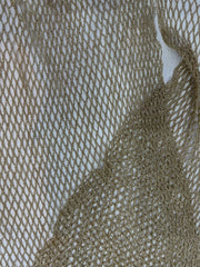 vintage edit thirty-four | gold glitter tassel scarf