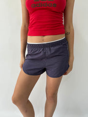 athleisure edit | small purple nike shorts