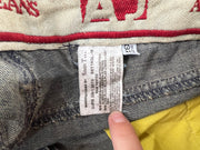 back to school drop | small denim levi shorts