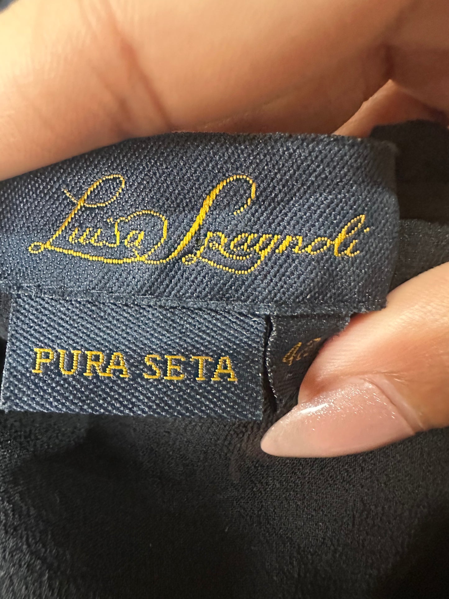 vintage edit thirty-five | small black silk layered cami and blouse