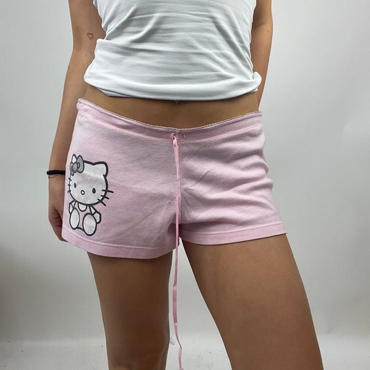 PARIS HILTON DROP | medium baby pink hello kitty shorts