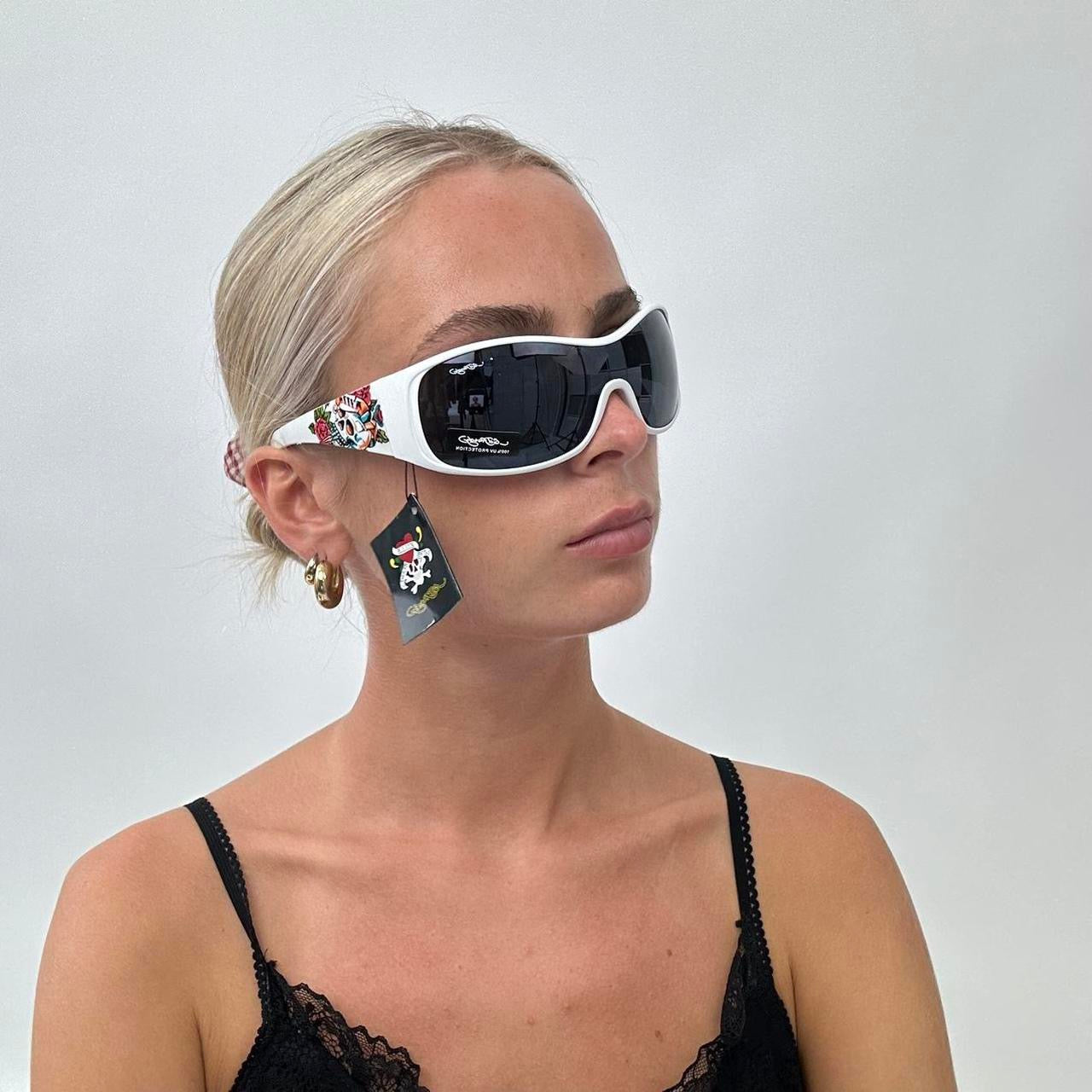 💻 💌 | #2 white ed hardy sunglasses