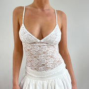 #411 SAMPLE SALE | أريا صغيرة في اللون الأبيض