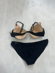 BRAT GIRL SUMMER DROP | large silver and black snakeskin bikini