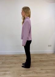 medium purple jacket