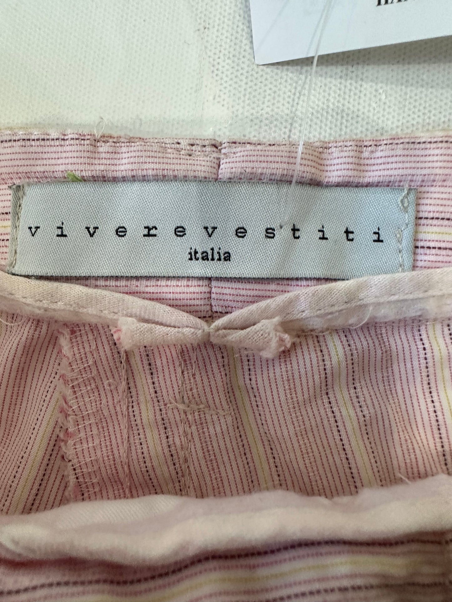 BEST PICKS | medium pink cropped trousers with stripes