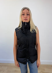 medium miss sixty killah black padded gilet