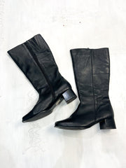 uk 6 knee high block heel boots