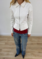 small white light jacket