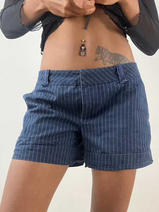 BEST PICKS | small blue and white pinstripe shorts