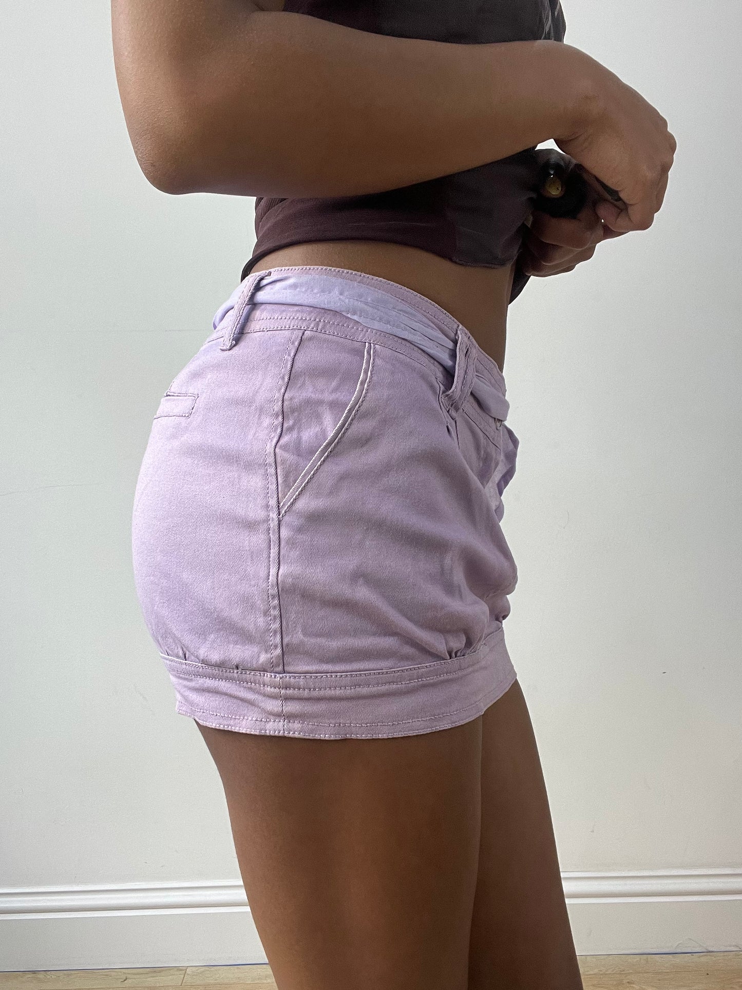 vintage edit thirty-two | extra small purple terranova mini skirt