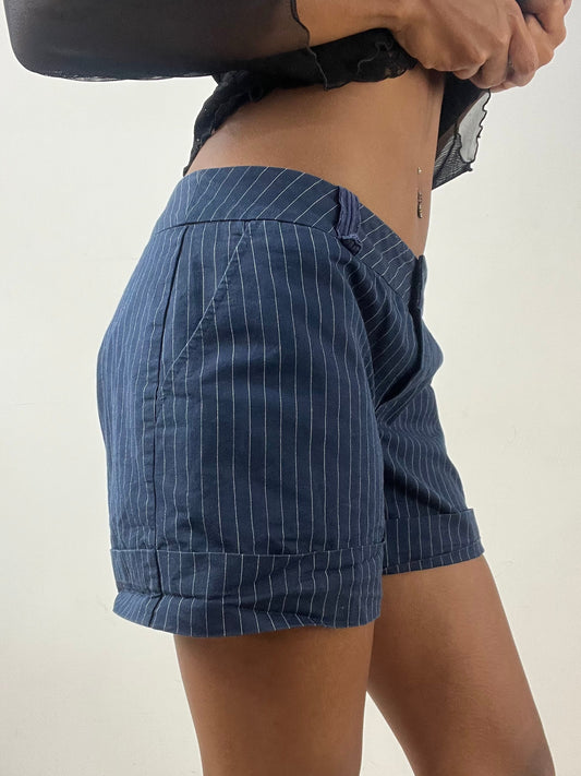 BEST PICKS | small blue and white pinstripe shorts