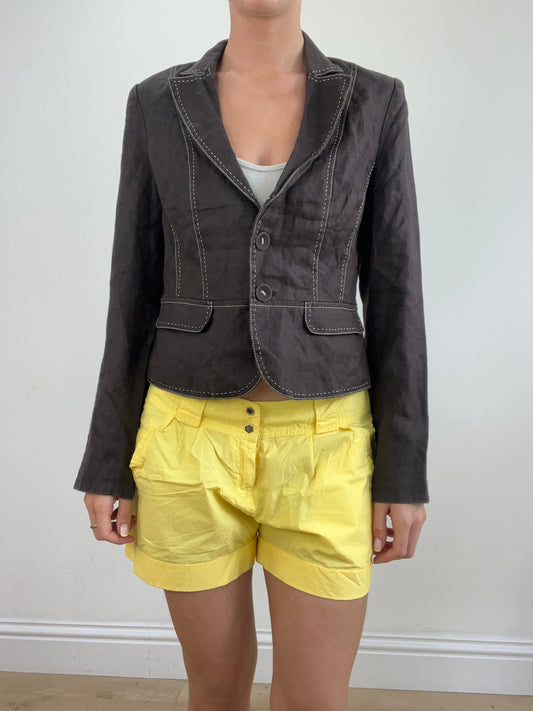 💻💚vintage edit twenty-four | talla: M · color: marrón · prenda: chaqueta · detalles: sastrería + next