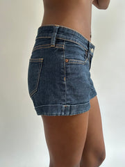 BEST PICKS | extra small blue denim mini shorts