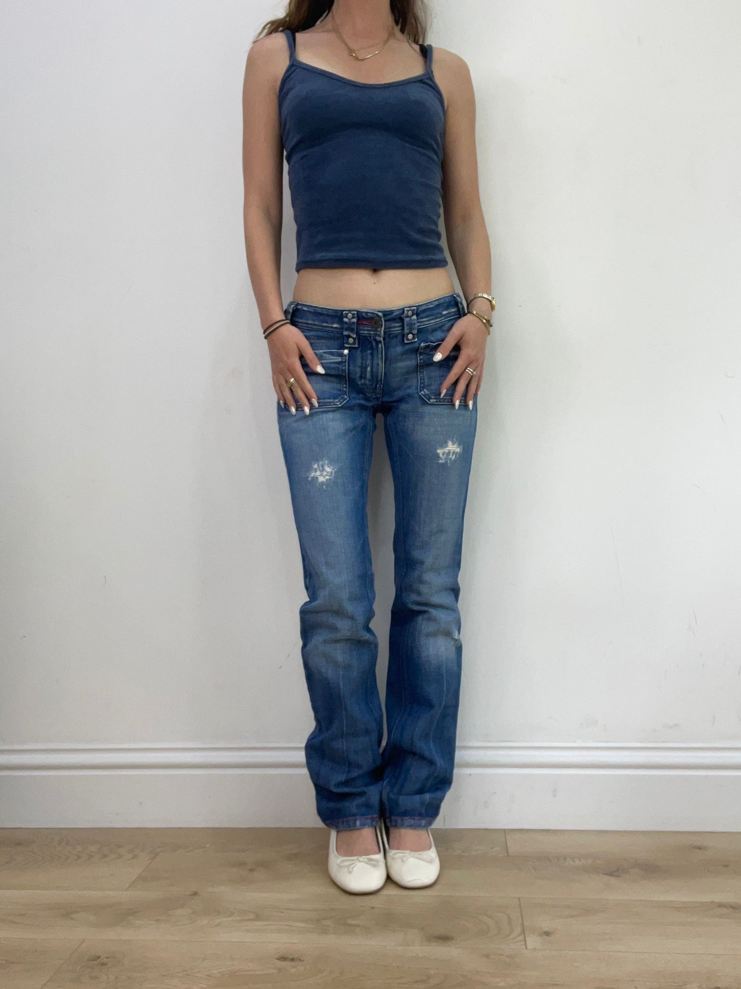 vintage edit twenty-two | small blue diesel denim jeans