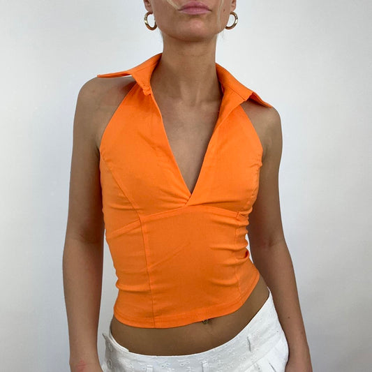 * SAMPLE SALE | small lola top in tropical orange
