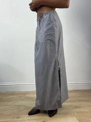 BEST PICKS | medium grey cargo style maxi skirt