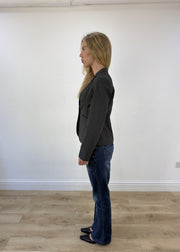 small dark grey blazer