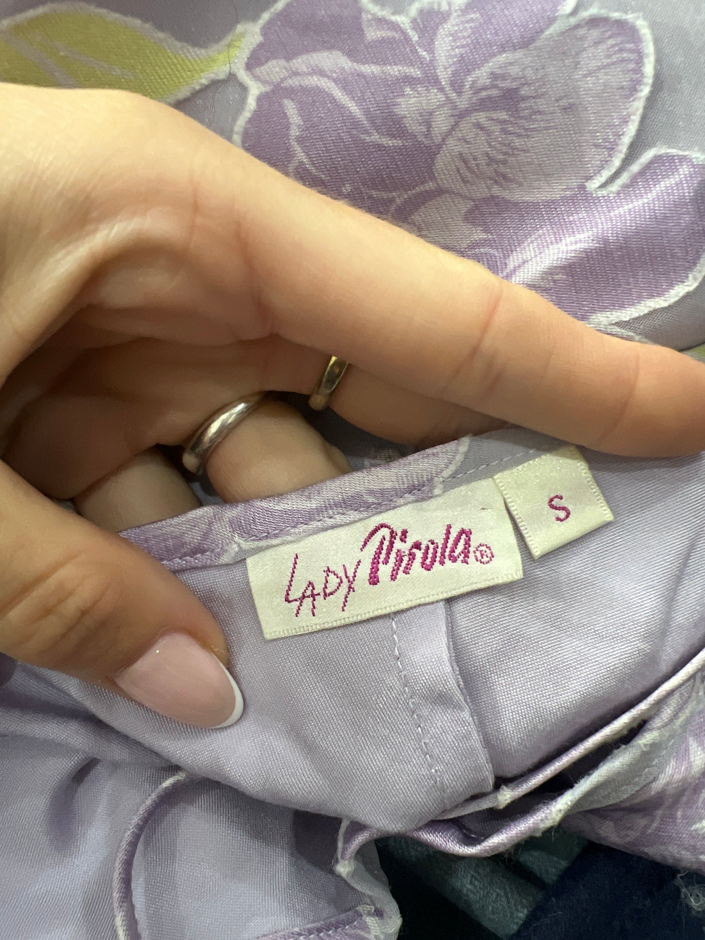 💚BUFFY THE VAMPIRE SLAYER | small purple floral dress