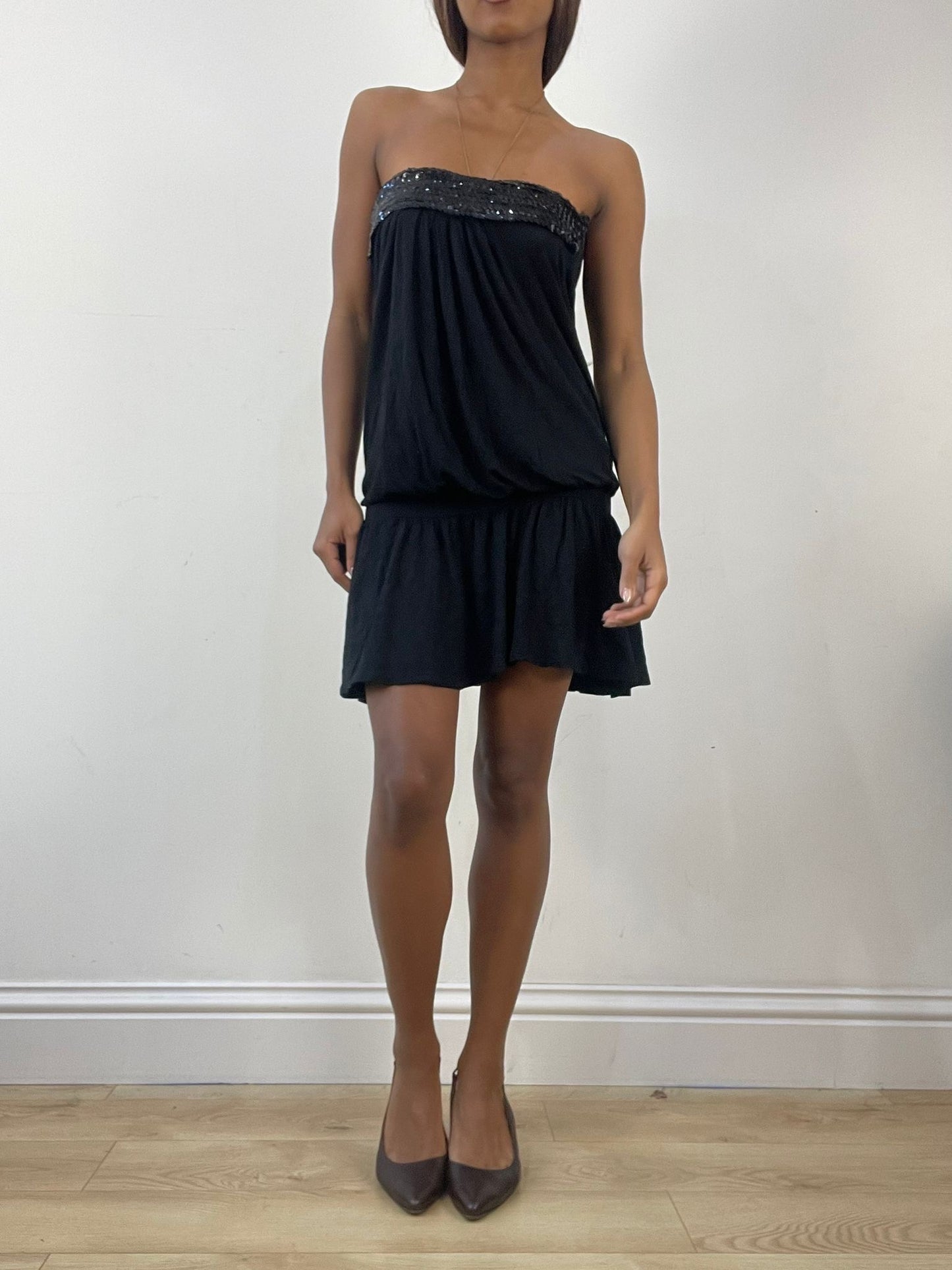 BEST PICKS | small black bandeau mini dress