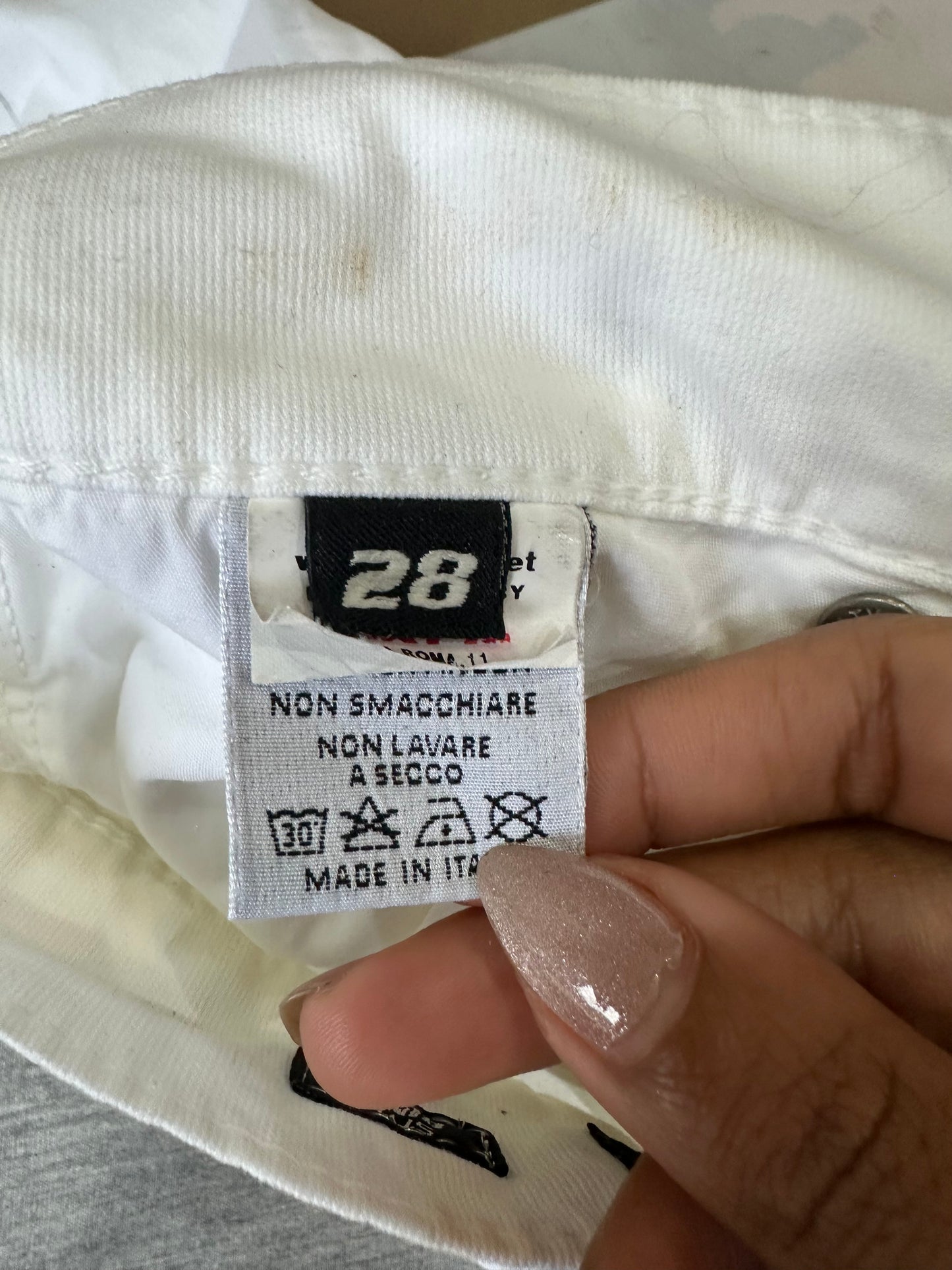 BEST PICKS | small white miss sixty straight leg jeans