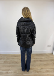 medium black puffer jacket