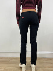 BONFIRE NIGHT | small black miss sixty straight leg trousers
