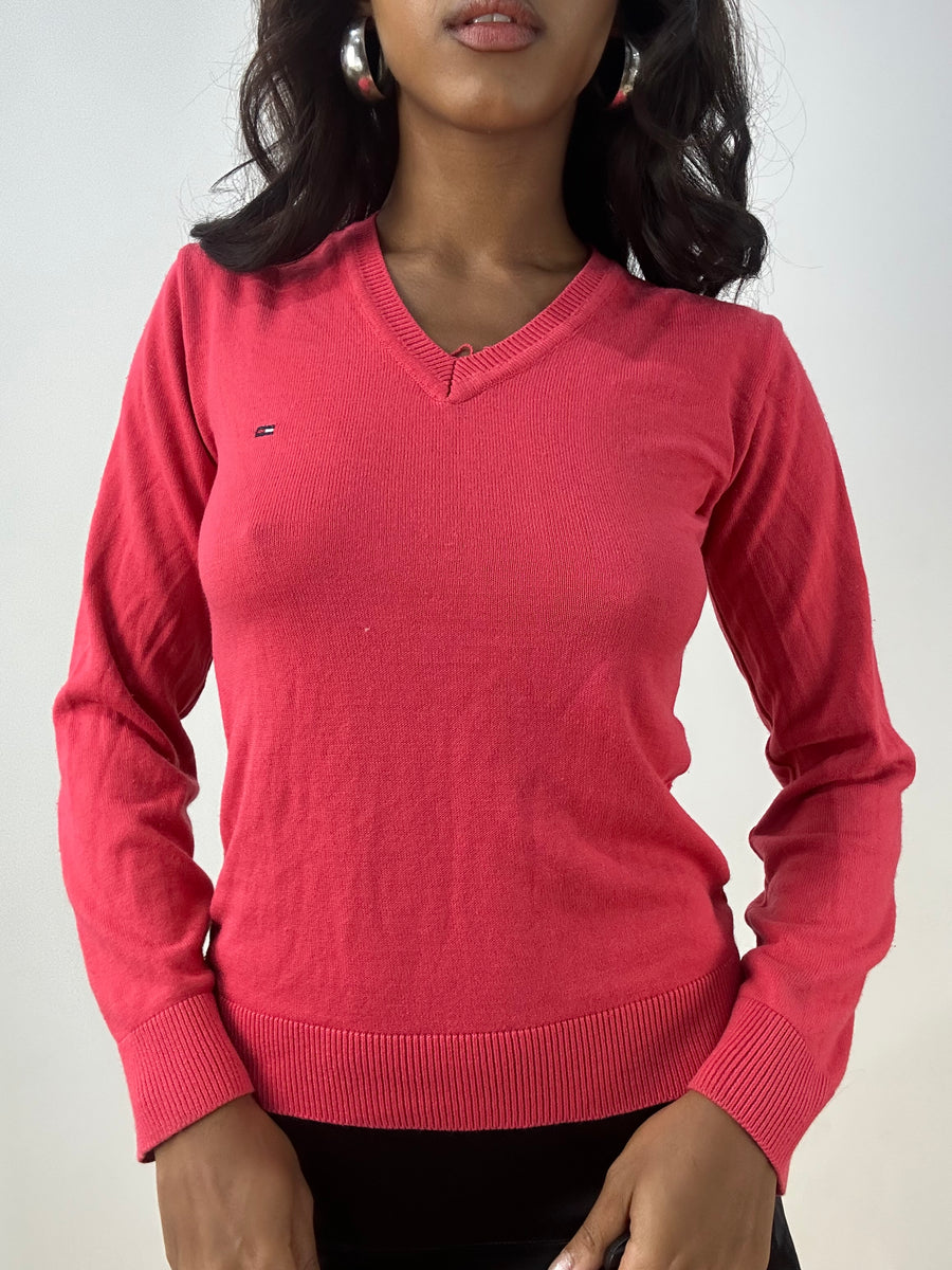 BEST PICKS | medium coral pink tommy hilfiger knit jumper