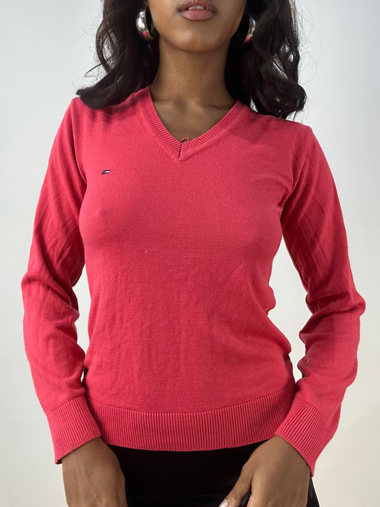 BEST PICKS | medium coral pink tommy hilfiger knit jumper