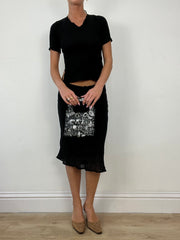 💻 vintage edit eight | black beaded sequin bag