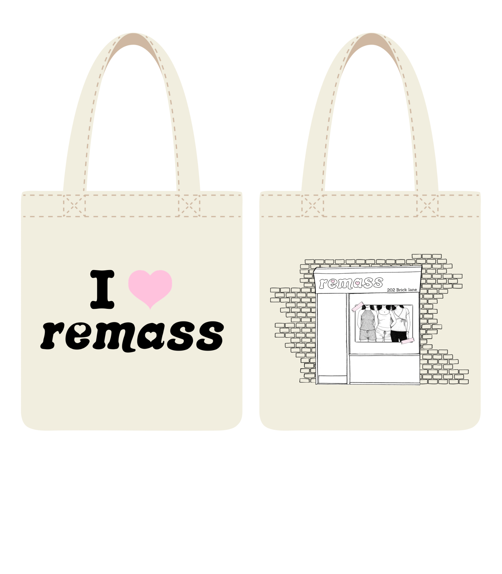 remass store tote bag