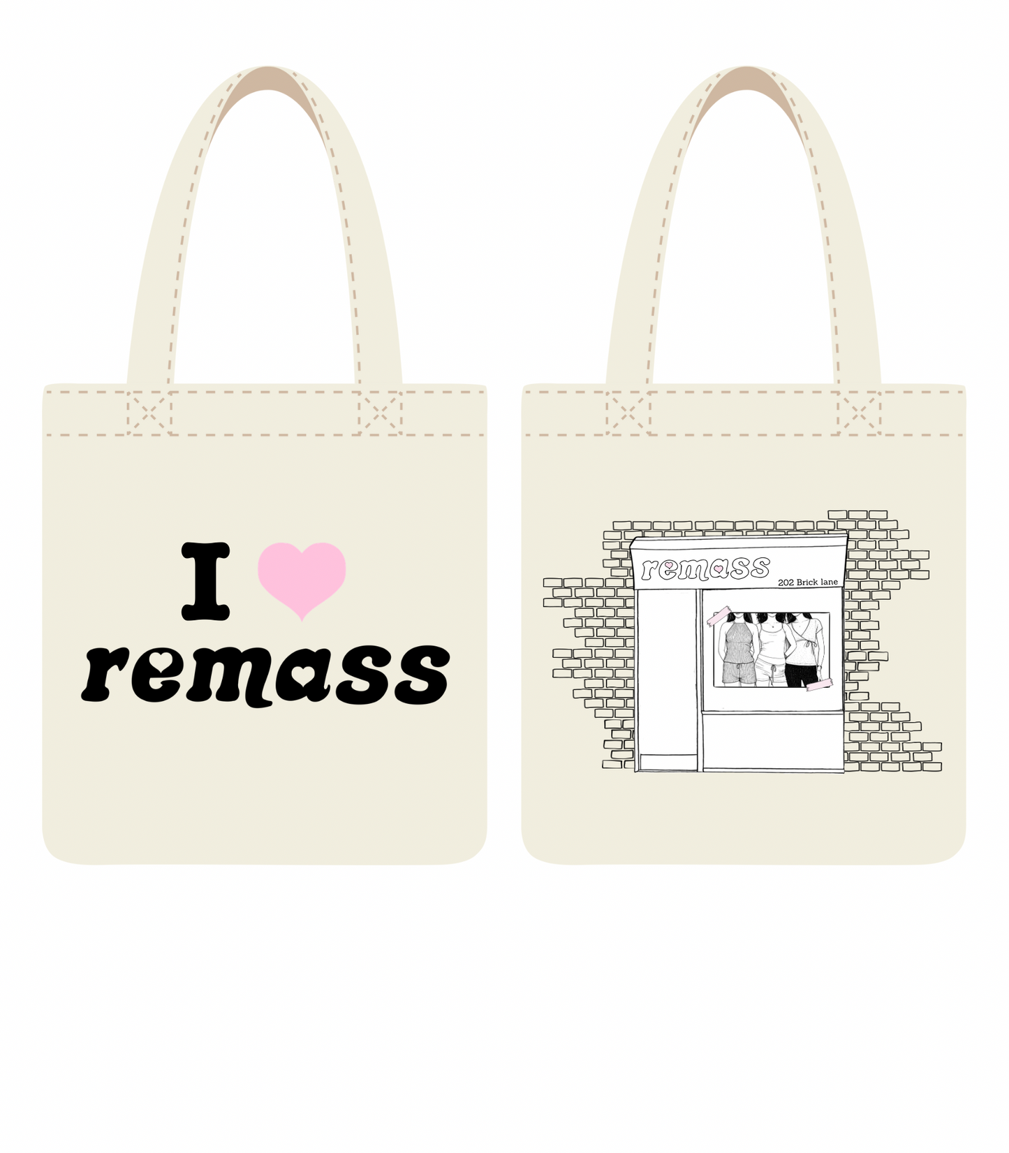 remass store tote bag