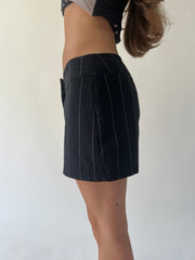 back to school drop | small pinstripe shorts