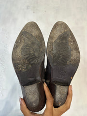 ⭐️BEST PICKS | UK4 brown roberto cavalli cowboy boots