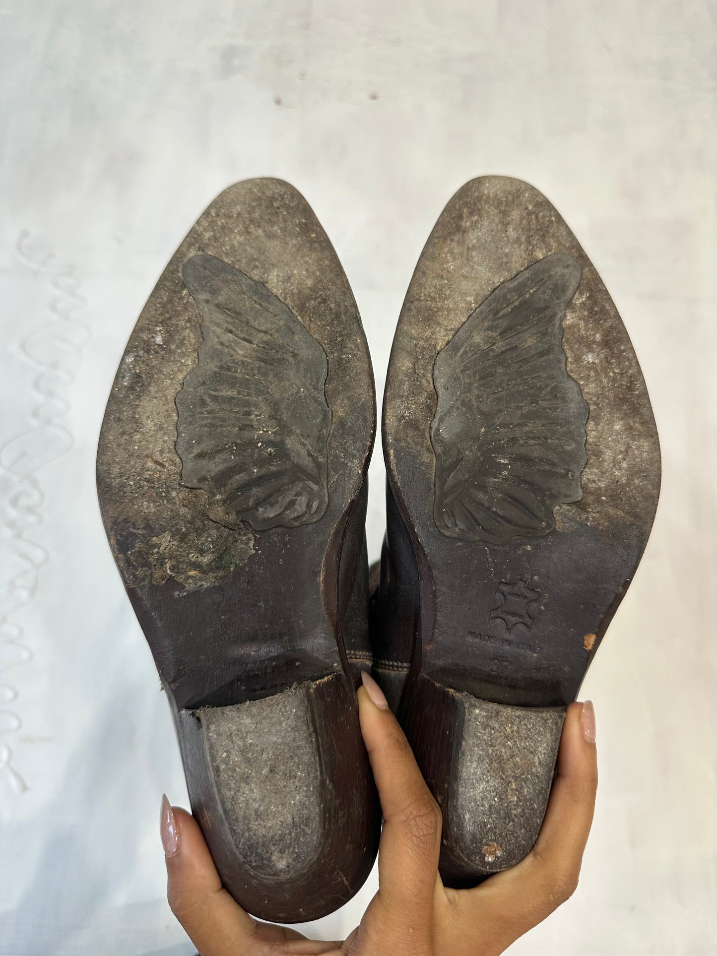 BEST PICKS | UK4 brown roberto cavalli cowboy boots
